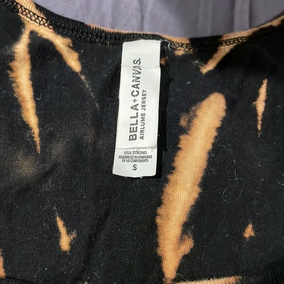 AC ⚡️DC tie dye crop tank AC/DC Small (juniors) - Picture 4 of 5